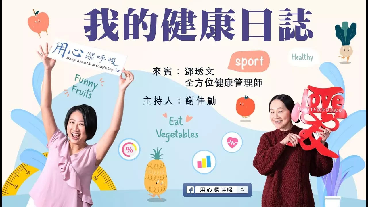 全豆樂受訪實錄｜《用心深呼吸》我的健康日記